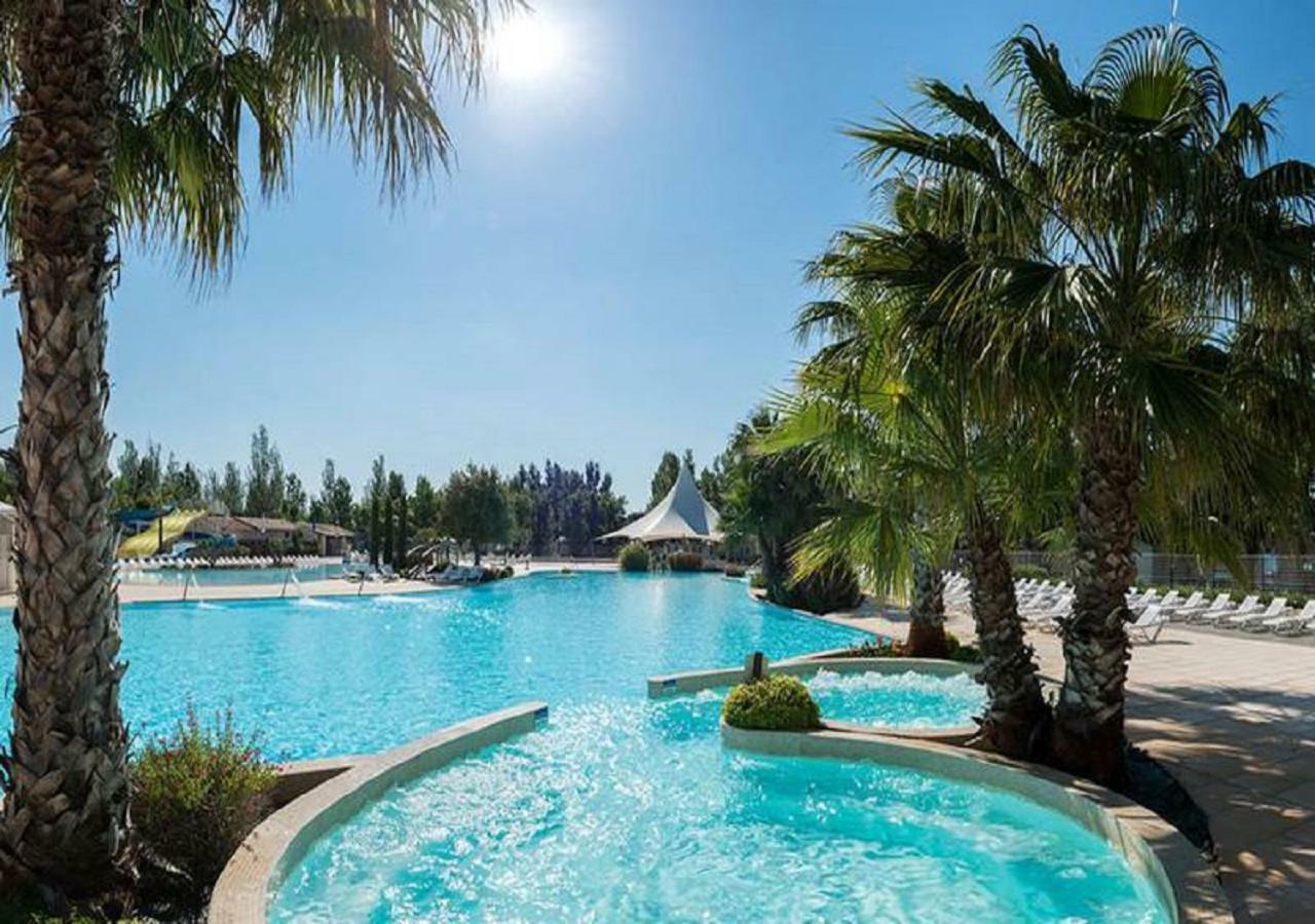 Camping La Carabasse Vias-Plage-T4 Climatise,Tout Confort, Emplacement Calme ! Zewnętrze zdjęcie